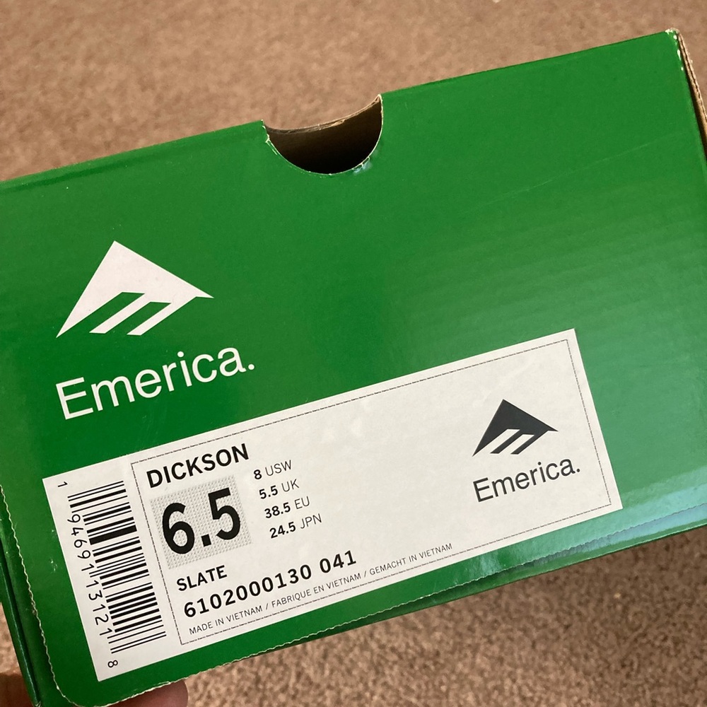 NWT EMERICA DICKSON skate shoes - Picture 8 of 9